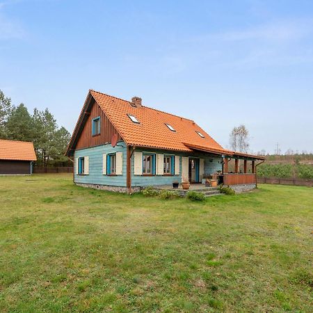Lesny Dworek Sominy - Dom Z Sauna I Kominkiem Bagian luar foto