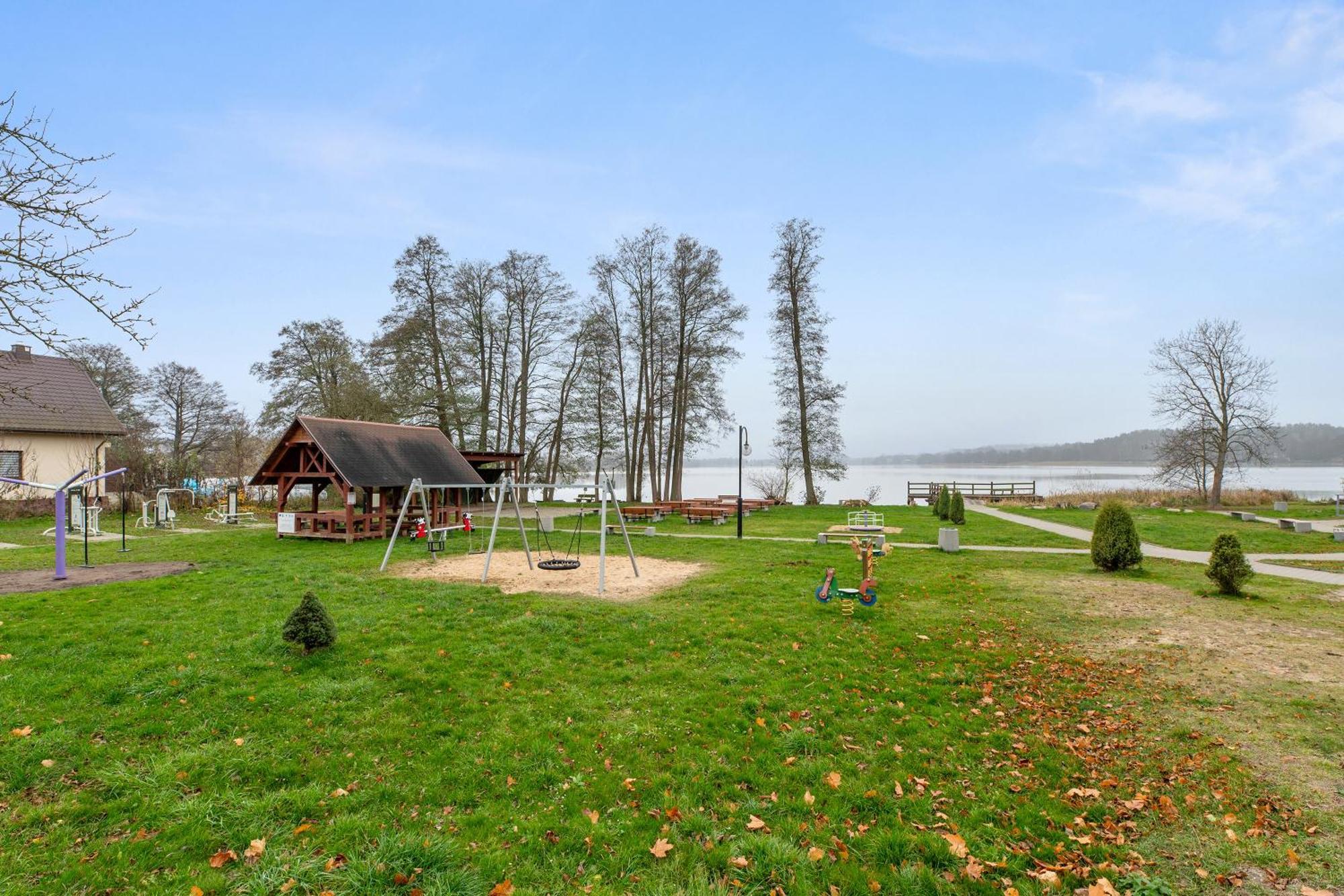 Lesny Dworek Sominy - Dom Z Sauna I Kominkiem Bagian luar foto
