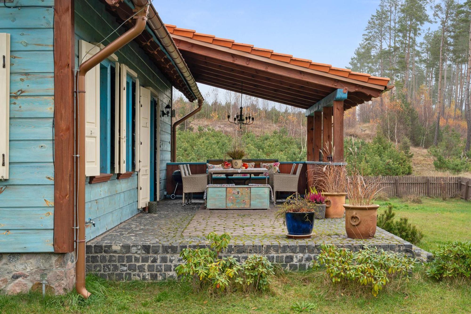 Lesny Dworek Sominy - Dom Z Sauna I Kominkiem Bagian luar foto